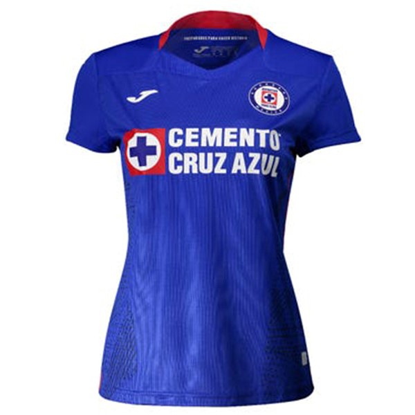 Camiseta Cruz Azul 1ª Mujer 2020 2021 Azul